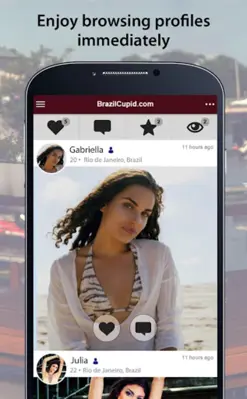 BrazilCupid Brazilian Dating android App screenshot 10