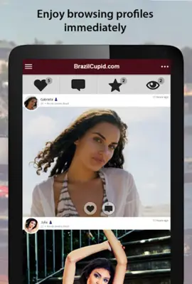 BrazilCupid Brazilian Dating android App screenshot 2