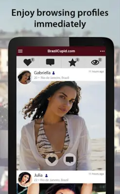 BrazilCupid Brazilian Dating android App screenshot 6